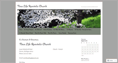 Desktop Screenshot of newlifechurchnow.org