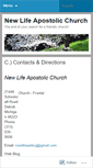 Mobile Screenshot of newlifechurchnow.org